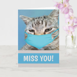 Carte Cat Vous Manque Beaucoup