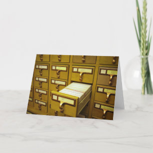 Carte Catalogue sur fiches