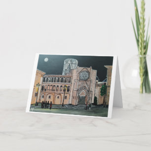 Carte Catedral de Père Noël María Peinture d'Alfred Fox