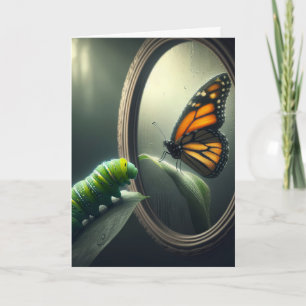 Carte Caterpillar À La Recherche D'Un Miroir