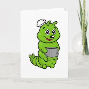 Carte Caterpillar comme cuire avec pot de Cuisine