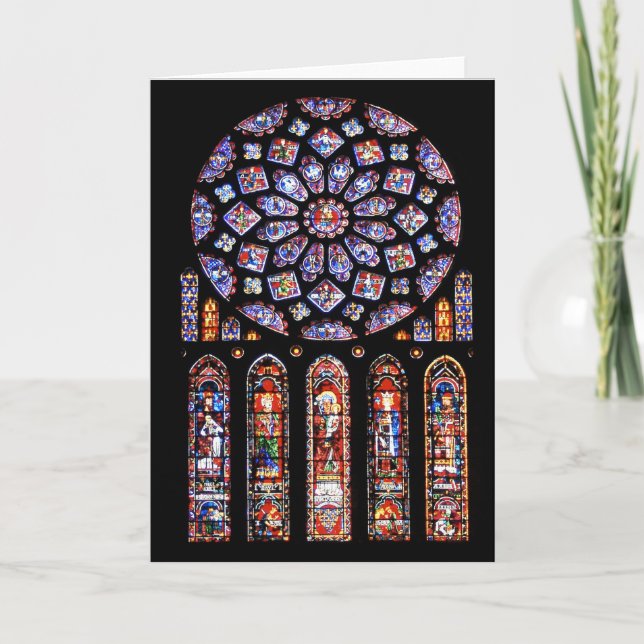Carte Cathdrale Notre-Dame De Chartres (Devant)