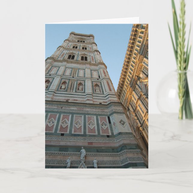 Carte Cathédrale de Duomo, Florence, Italie (Devant)