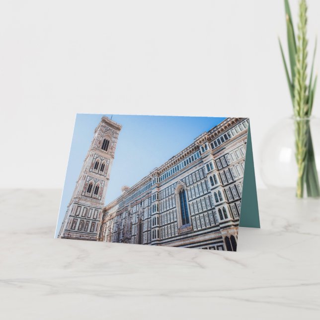 Carte Cathédrale de Florence (Devant)