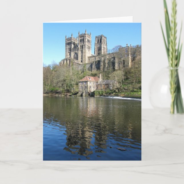 Carte Cathédrale et moulin de Durham (Devant)