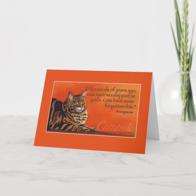 Carte Cattitude (Devant)