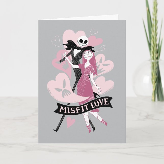 Carte Cauchemar avant Noël | Amour inadapté (Devant)