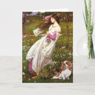 Carte Cavalier 2 (Bl) - Fleurs à vent