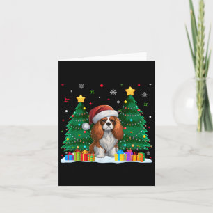 Carte Cavalier King Charles Amoureux de les chiens espag
