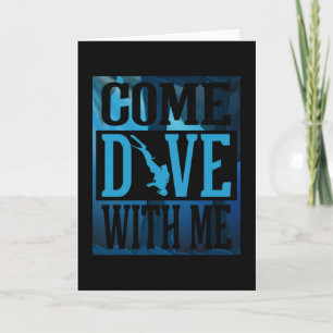 Carte Cave Diver Come Dive avec moi