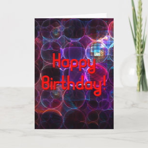 Carte Cavitation numérique Anniversaire