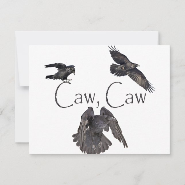 Carte Caw Caw (Devant)