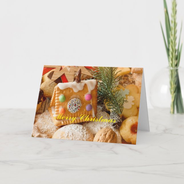 Carte Ccokies and Sweets Christmas Card (Devant)