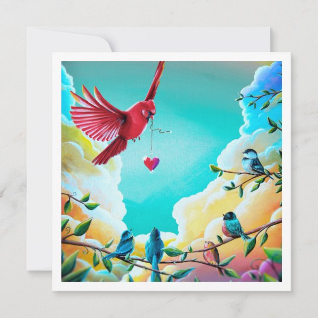 Carte Ce coeur de moi - Mini impression (Devant)