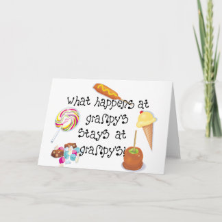 Carte Ce qui se produit aux séjours de Grampy chez