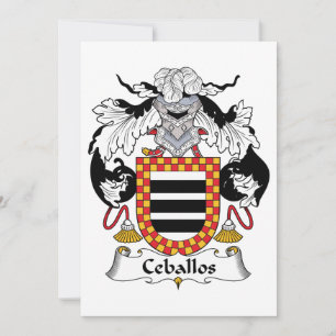Carte Ceballos Family Crest