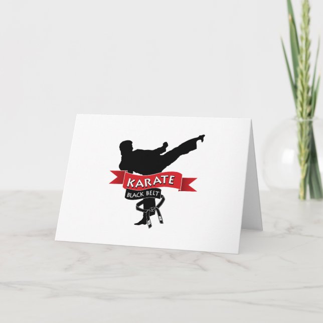 Carte Ceinture noire (Devant)