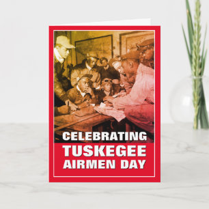Carte Célébration de la Journée des TUSKEGEE AIRMEN
