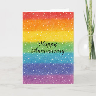 Carte Célébration de l'anniversaire de la fierté LGBTQ+ 
