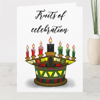 Carte Célébration des fruits frais