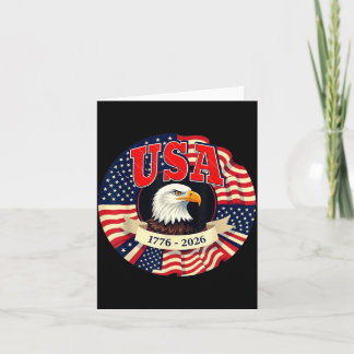 Carte Célébration du 250e anniversaire patriotique des É