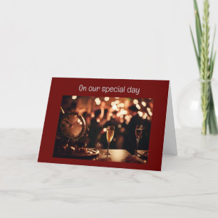 CARTE CÉLÉBRER NOTRE "ANNIVERSAIRE" COMME "JAMAIS AVANT"