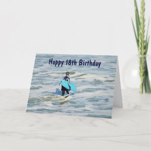 Carte CÉLÉBRER VOTRE **18e ANNIVERSAIRE**