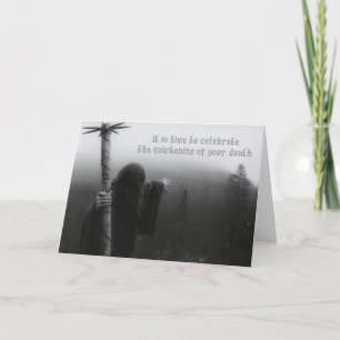 Carte Célébrez L'Accélération De Votre Mort (anniversair
