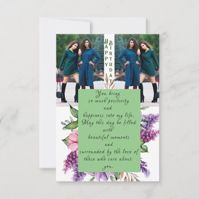 Carte Célébrez l'anniversaire de l'ami (Devant)