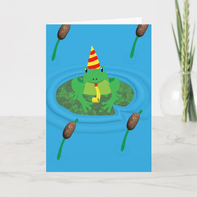Carte Célébrez un anniversaire TOAD-lement génial (Devant)
