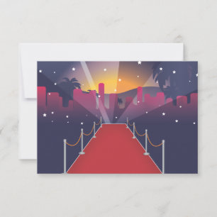 Carte Célébrité du tapis rouge