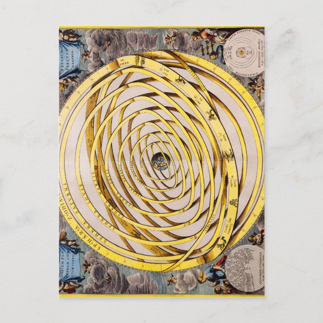 Carte Céleste Andres Celarius Carte postale (Devant)