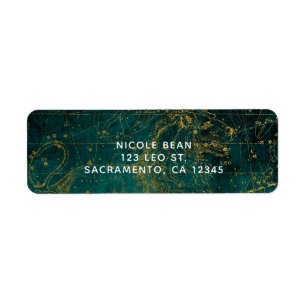 Carte Céleste Astrologique LION Lion Vert