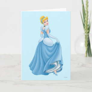 Carte Cendrillon debout