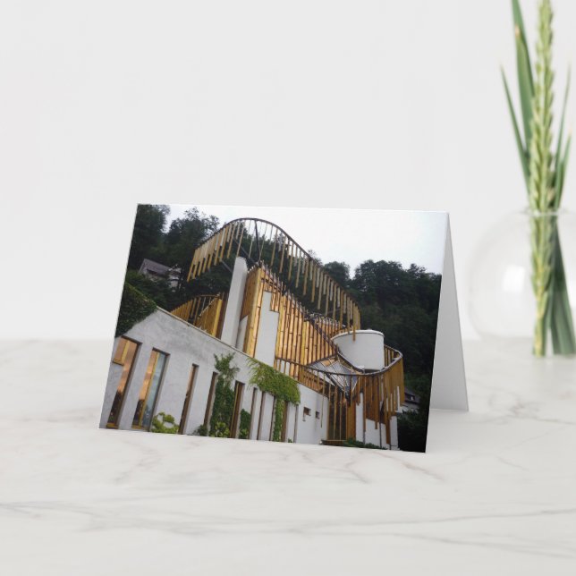 Carte centre des arts de vaduz (Devant)