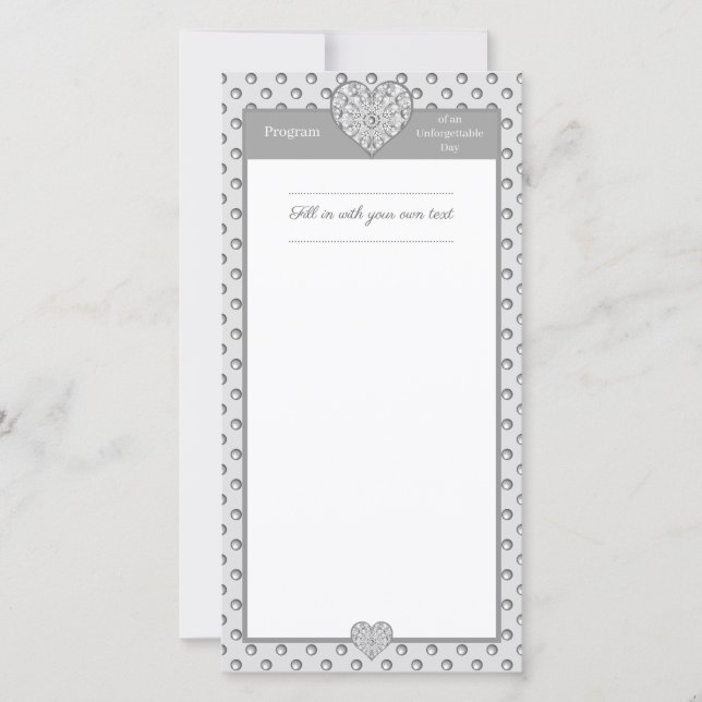 Carte Céramique gris dentelle (Devant)