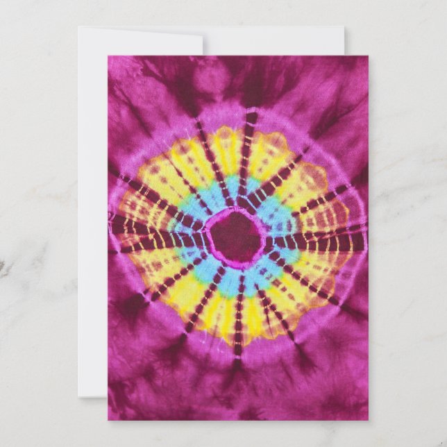 Carte Cercle Hippie batik (Devant)
