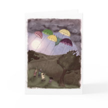 Cerfs-volants de pluie