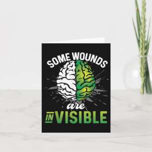 Carte Certaines blessures sont invisibles Sensibilisatio