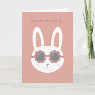 Carte Certains lapins t'aiment LB