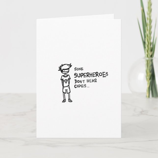 Carte Certains super-héros ne portent pas de capes - Car (Devant)
