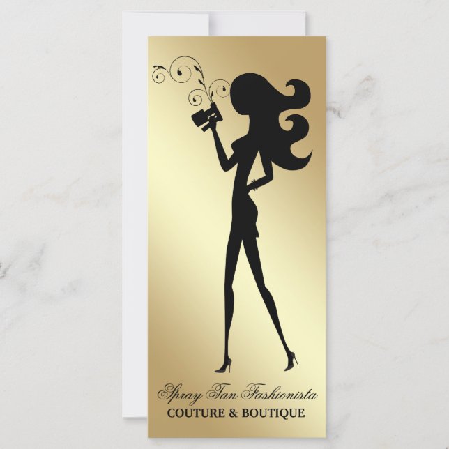 Carte Certificat cadeau 311 Spray Tan Fashionista (Devant)