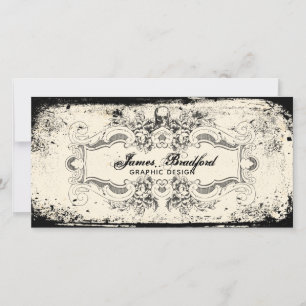 Carte Certificat cadeau de crâne victorien
