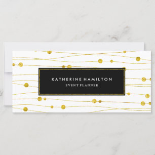 Carte Certificat cadeau d'organisateur d'événements mode