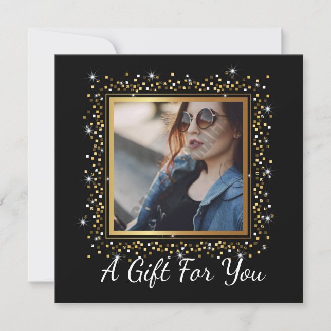 Carte Certificat cadeau du photographe (Devant)