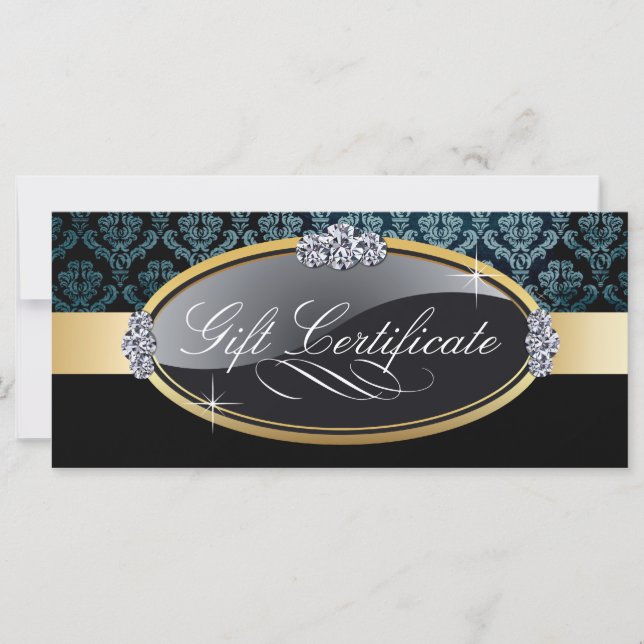 CARTE CERTIFICAT CADEAU SALON ET SPA (Devant)