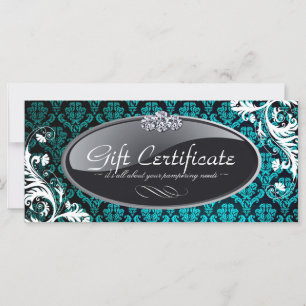 CARTE CERTIFICAT CADEAU SALON ET SPA