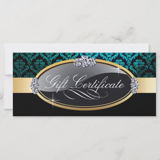 CARTE CERTIFICAT CADEAU SALON ET SPA (Devant)