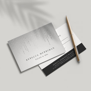 Carte Certificat cadeau Silver Rain