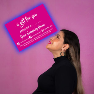 Carte Certificat cadeaux d'affaires en ligne Boutique Pi